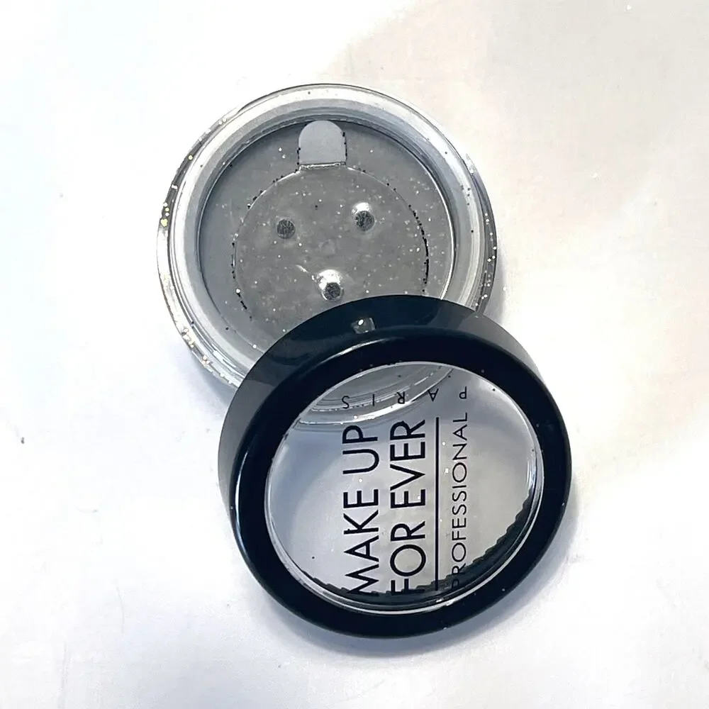 MAKE UP FOR EVER NWOT Glitters Sealed Shade #10 Black